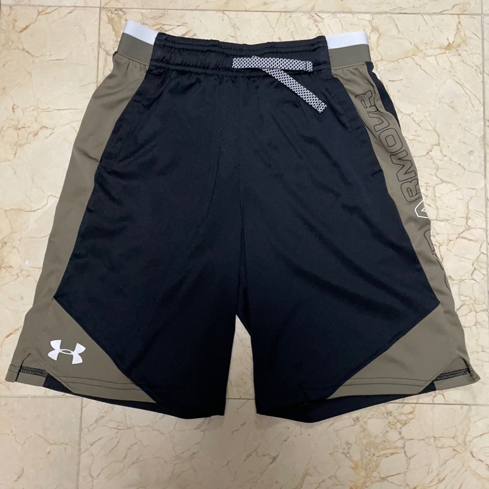 under armour boys basketball shorts